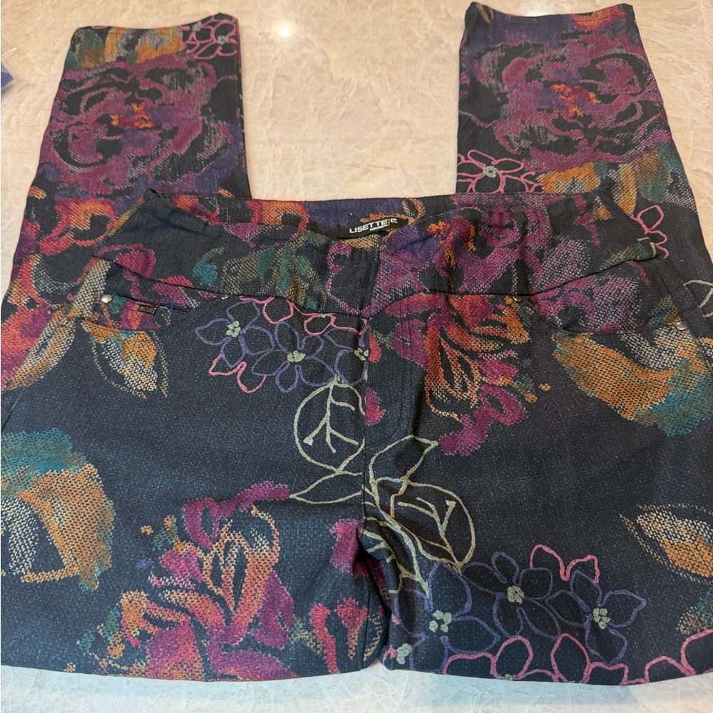 LISETTE Multicolor Floral Pants
